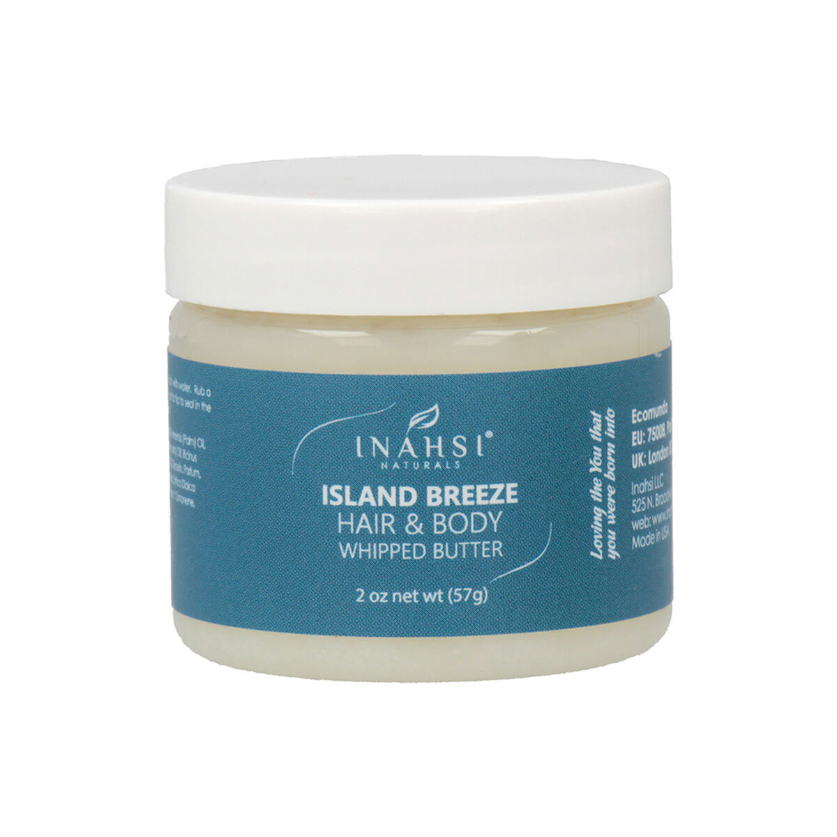 Curl Defining Cream Inahsi Breeze Hair Body Whipped Butter (57 g)-0