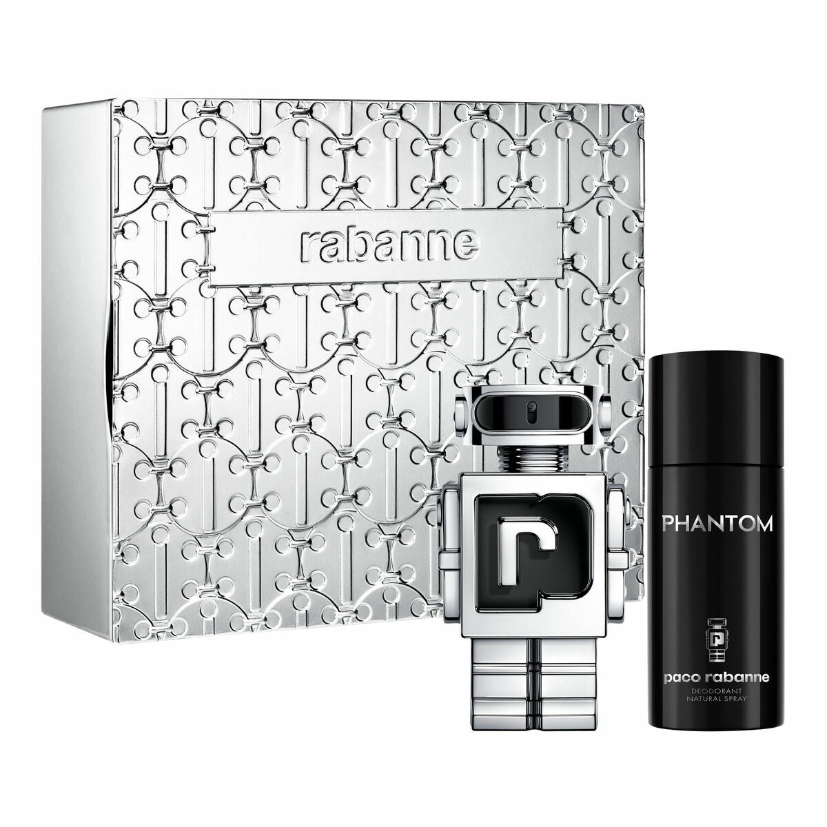 Men's Perfume Set Paco Rabanne EDT Phantom 2 Pieces-0