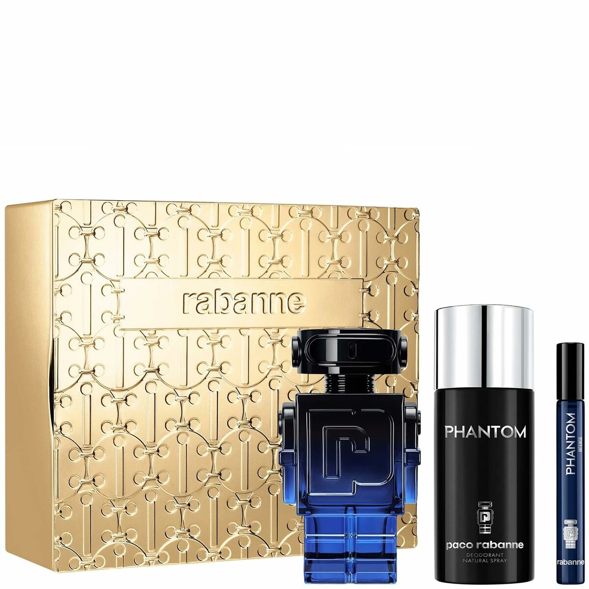 Men's Perfume Set Paco Rabanne PHANTOM 3 Pieces-0