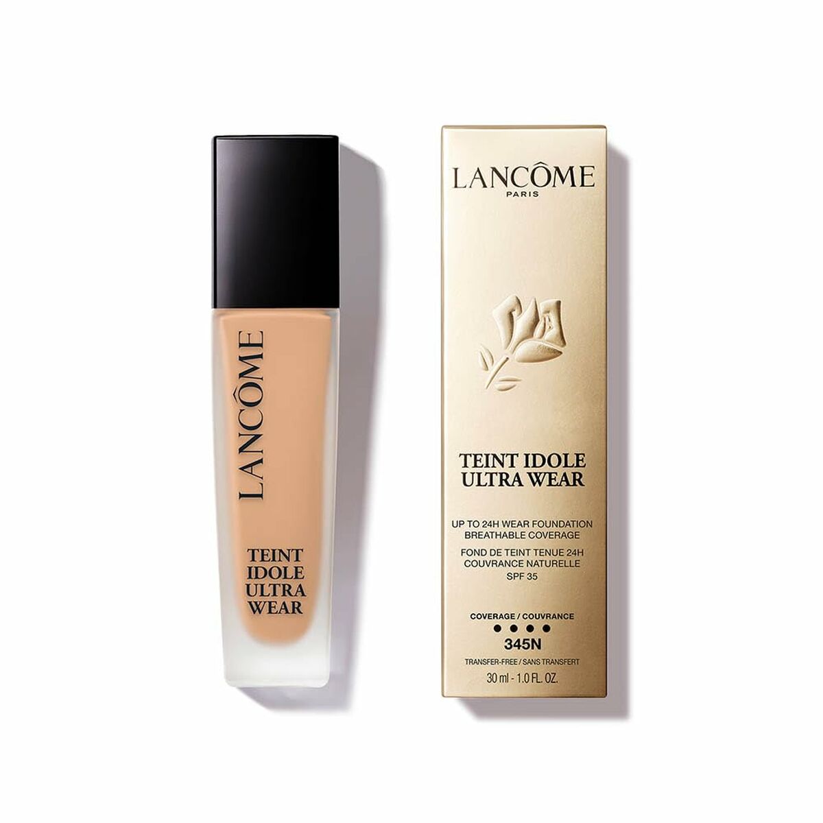 Liquid Make Up Base Lancôme Teint Idole Ultra Wear N Nº 345n Spf 35 30 ml-0