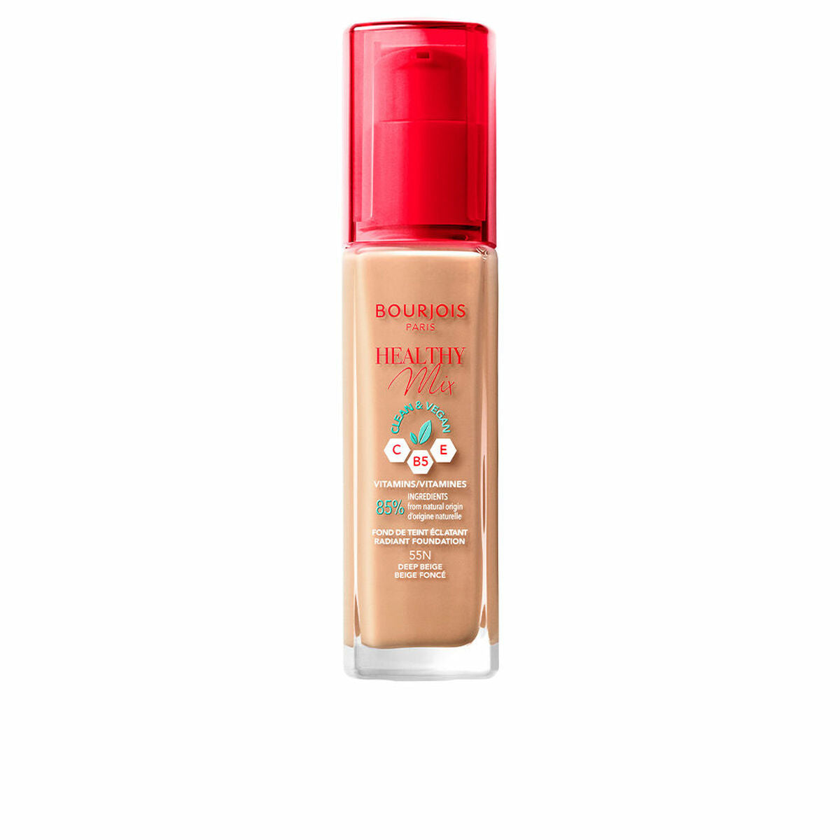 Liquid Make Up Base Bourjois Healthy Mix Nº 55 30 ml-0
