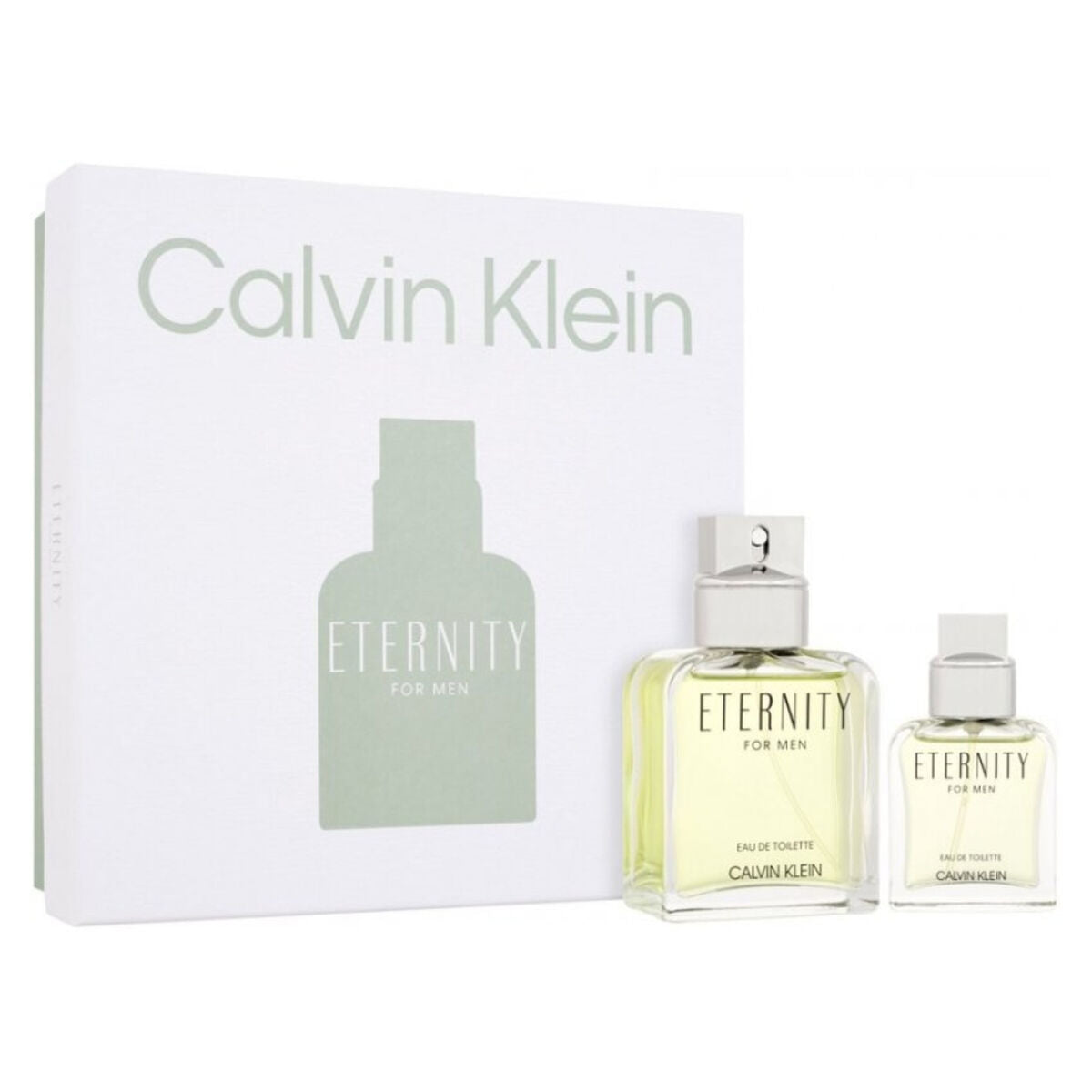 Men's Perfume Set Calvin Klein EDT Eternity 2 Pieces-0