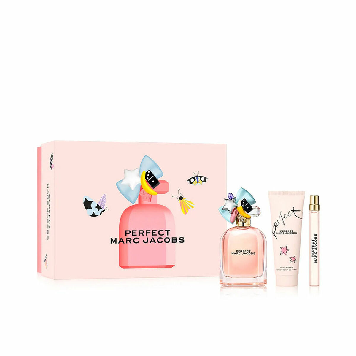 Women's Perfume Set Marc Jacobs PERFECT EDP 3 Pieces-0