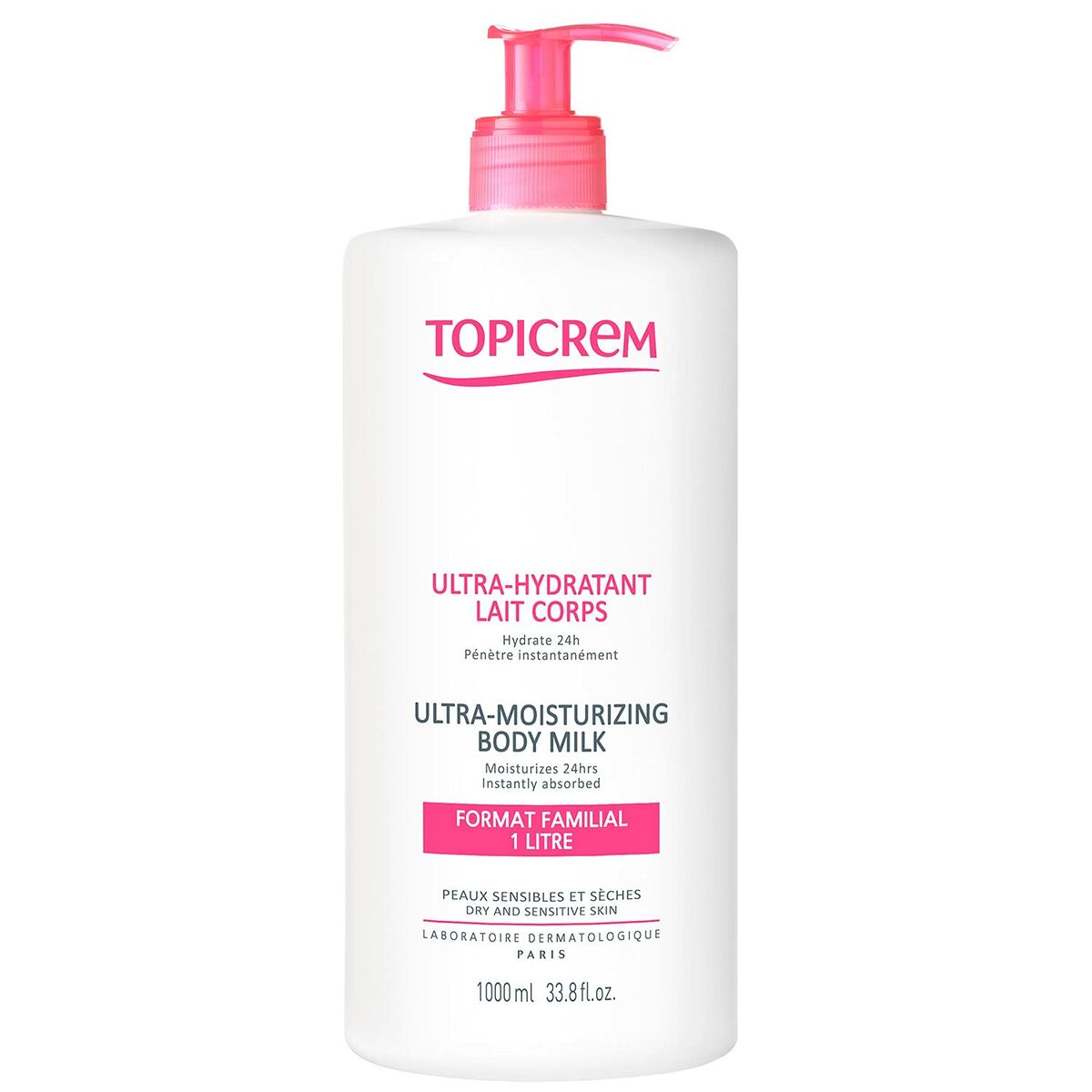 Body Lotion Topicrem Uh Moisturizing 1 L-0