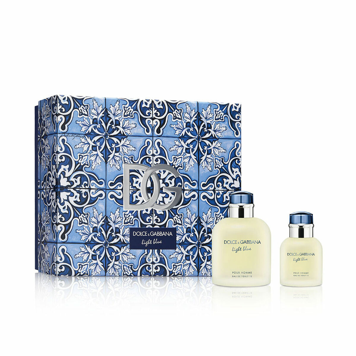 Men's Perfume Set Dolce & Gabbana 2 Pieces Light Blue-0