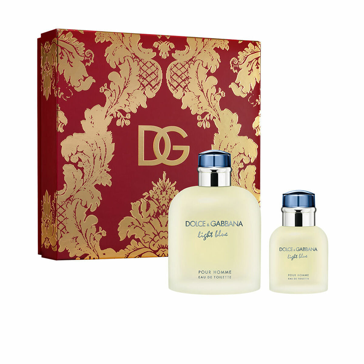 Men's Perfume Set Dolce & Gabbana Light Blue 2 Pieces-0