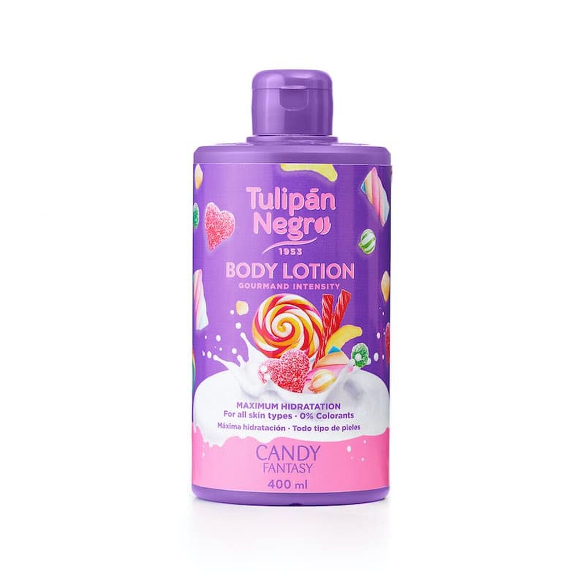 Body Lotion Tulipán Negro Candy Fantasy Purple 400 ml-0