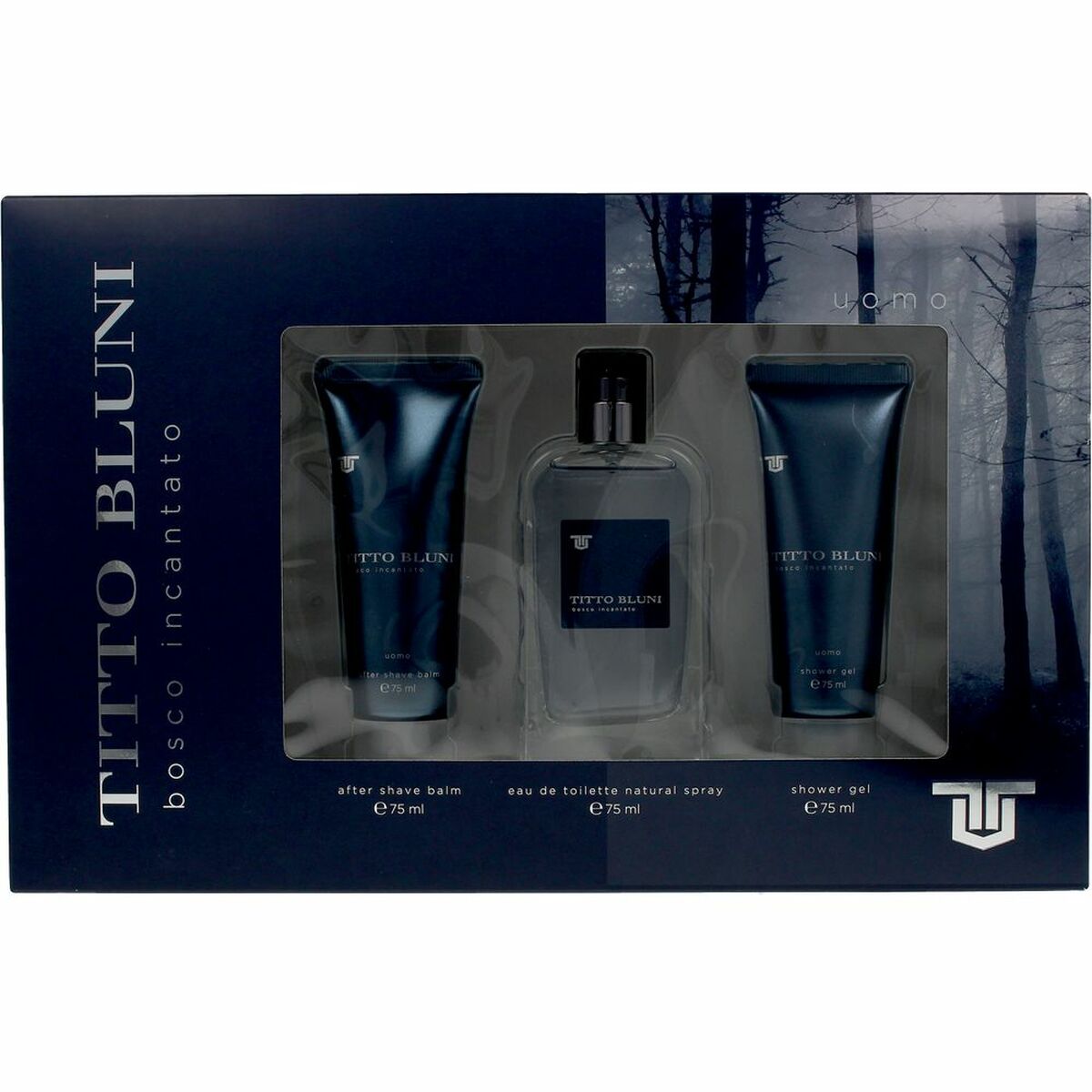 Men's Perfume Set Titto Bluni Bosco Incantato 3 Pieces-0