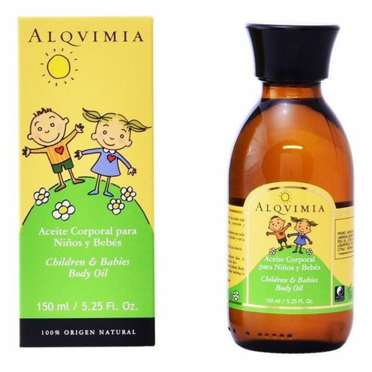 Body Oil for Children and Babies Body Oil Alqvimia-0