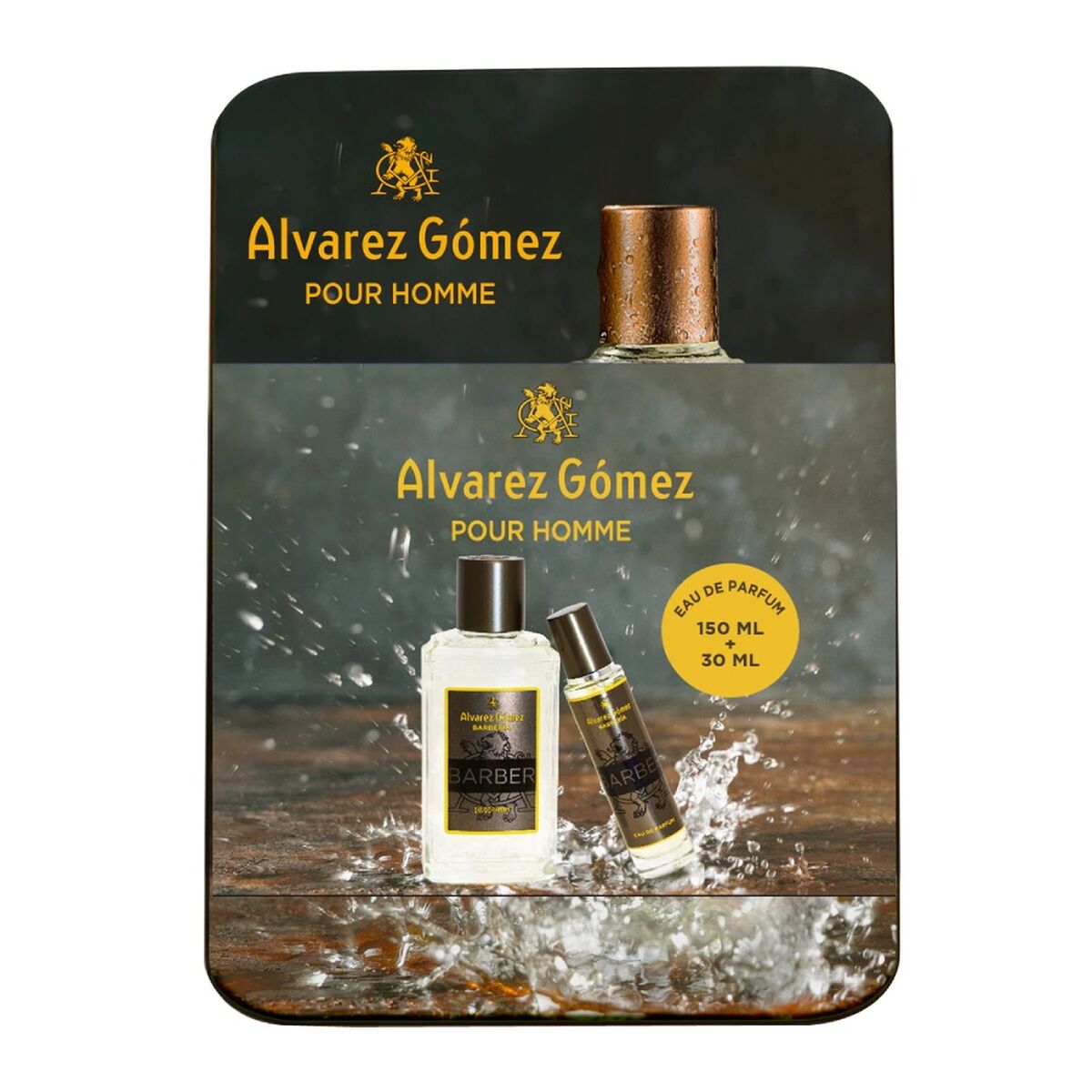 Men's Perfume Set Alvarez Gomez Pour Homme EDP 2 Pieces-0