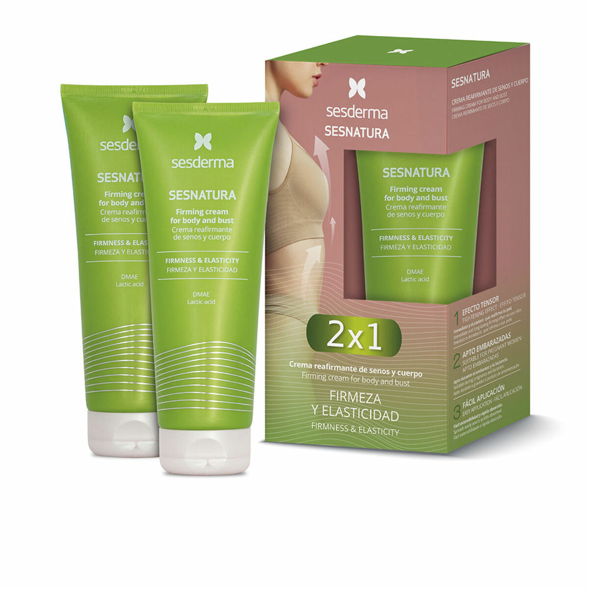 Firming Body Cream Sesderma SESNATURA 200 ml 2 Units-0