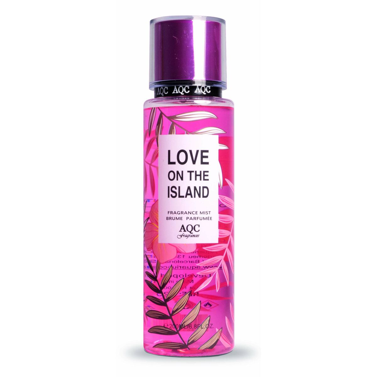 Body Spray AQC Fragrances   Love on the island 200 ml-0