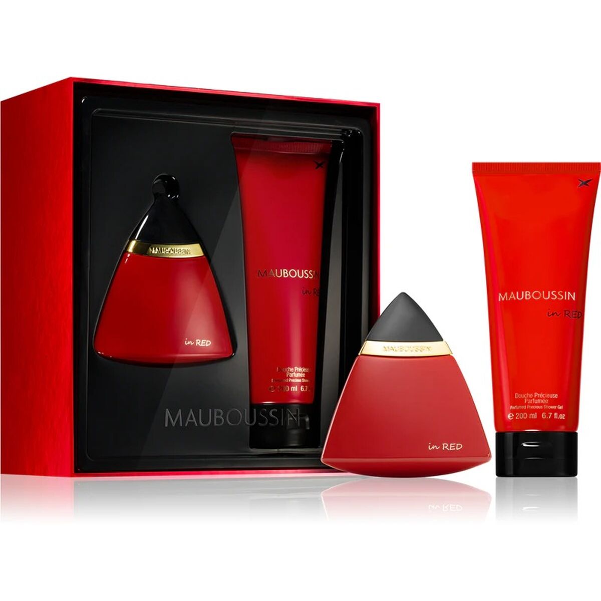 Men's Perfume Set Mauboussin In Red 100 ml 2 Pieces-1