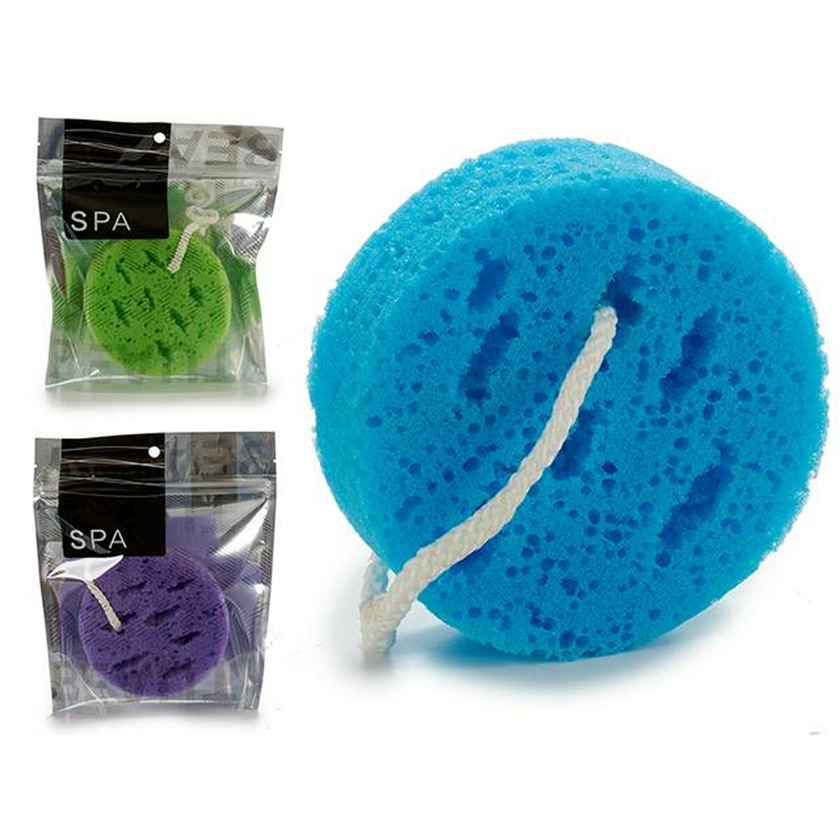 Body Sponge Circular Sponge 18 x 4 x 20 cm (36 Units)-3