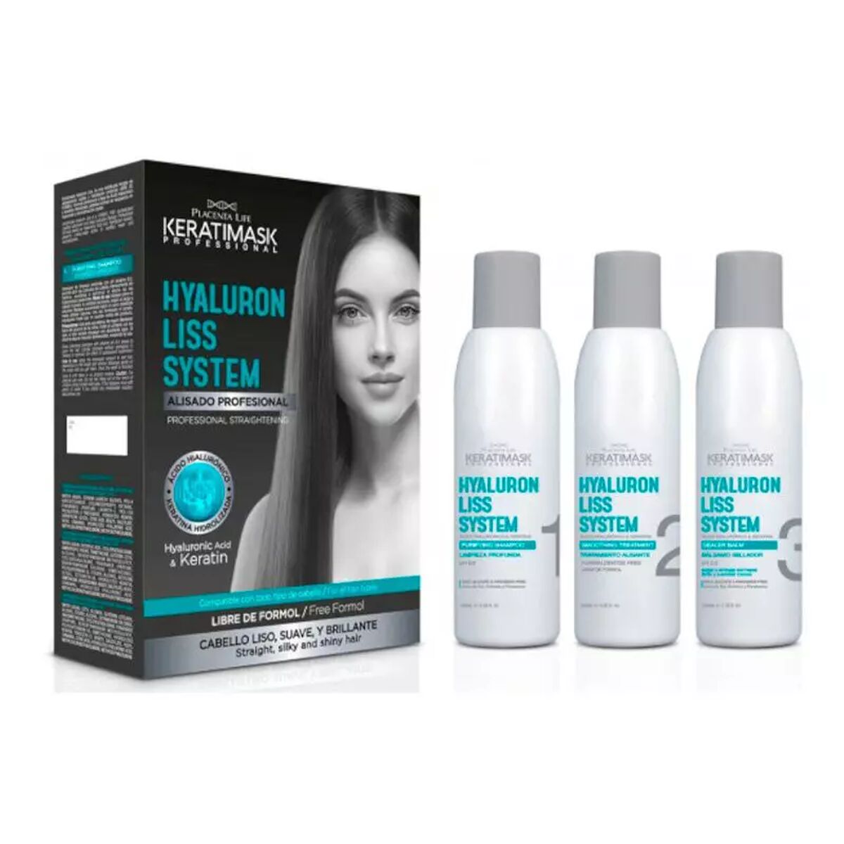 Professional Straightening Set Be Natural Keratimask Professional Kit-0