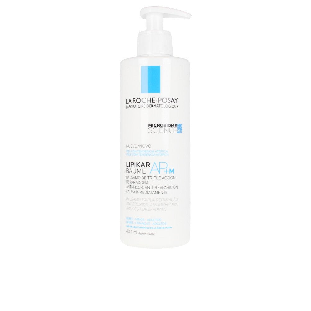 LIPIKAR BAUME AP+M soothing anti - itch moisturizing body balm for atopic skin 400 ml - Cosmova