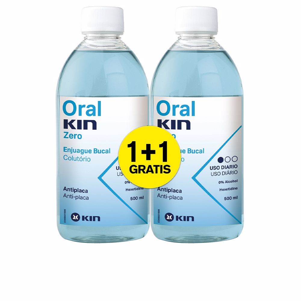 ORALKIN ZERO ENJUAGUE BUCAL set 2 pz-0