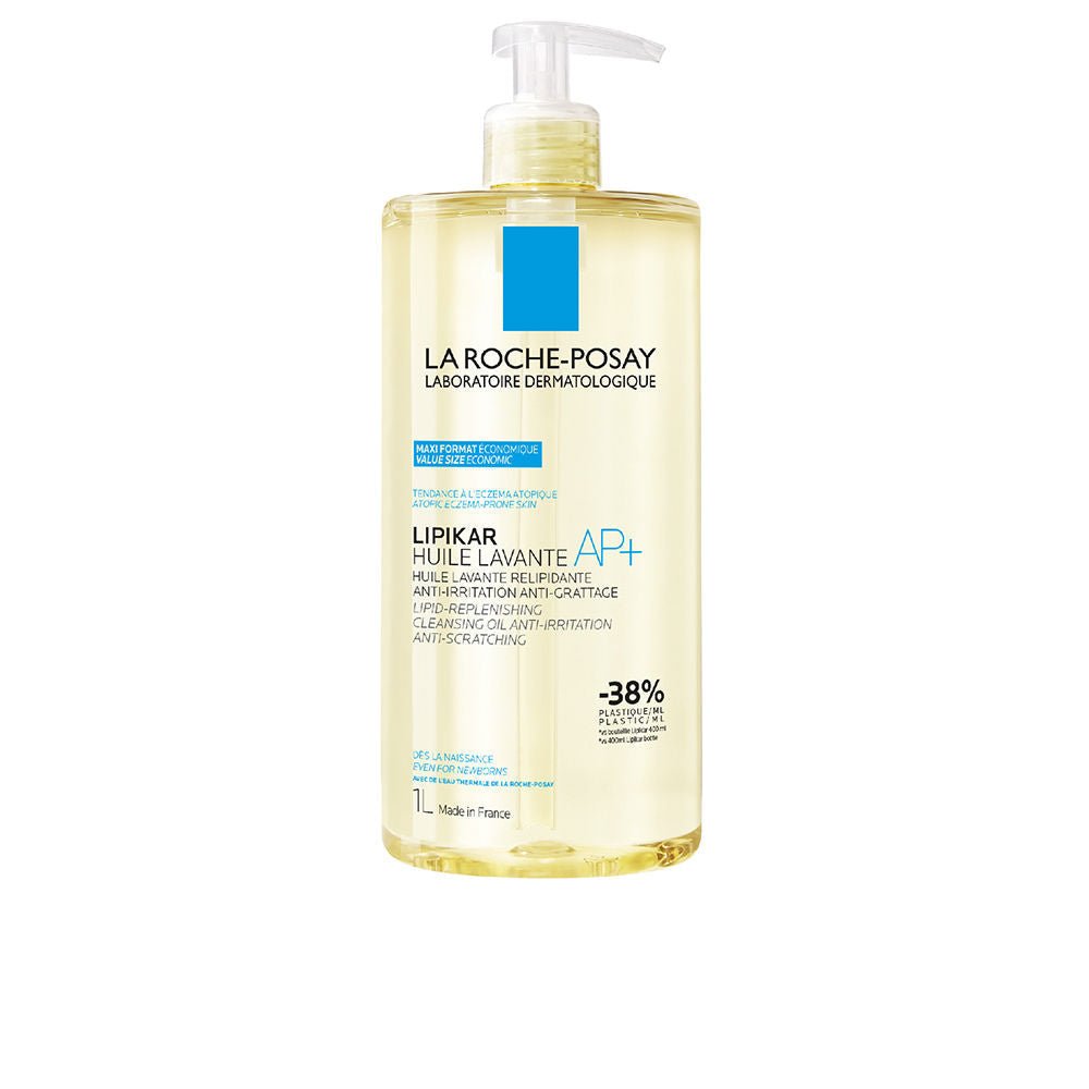 LIPIKAR AP+ Cleansing Oil Anti - irritation Body Cleanser for Atopic Skin 1000 ml - Cosmova