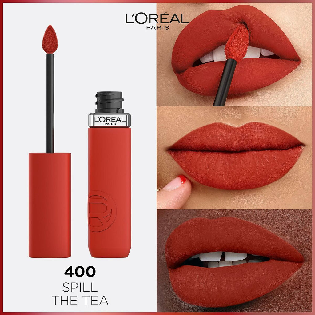 Liquid lipstick L'Oreal Make Up Infaillible Matte Resistance Spill the Tea Nº 400 (1 Unit)-3
