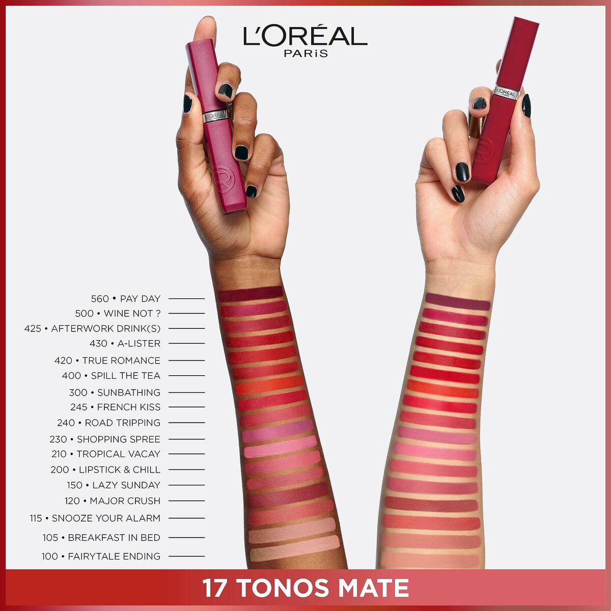 Liquid lipstick L'Oreal Make Up Infaillible Matte Resistance Fairy Tale Ending Nº 100 (1 Unit)-1