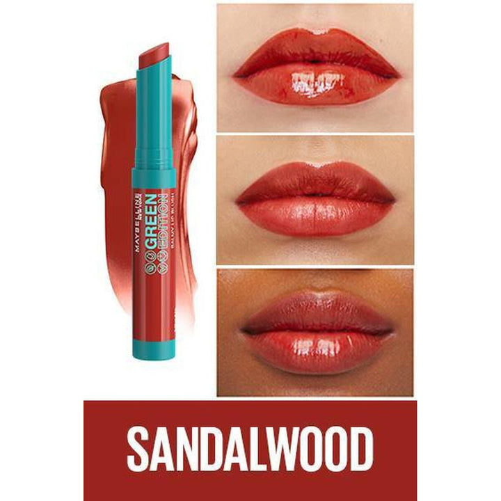 Coloured Lip Balm Maybelline Green Edition 10 - sandalwood (1,7 g) - Cosmova