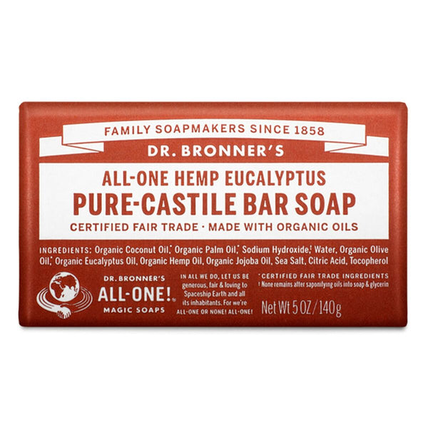 Soap Cake Dr Bronner's 140 g Eucalyptus - Cosmova