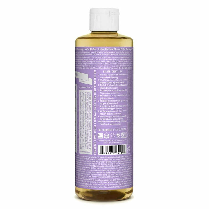 Liquid Soap Dr Bronner's 475 ml Lavendar - Cosmova