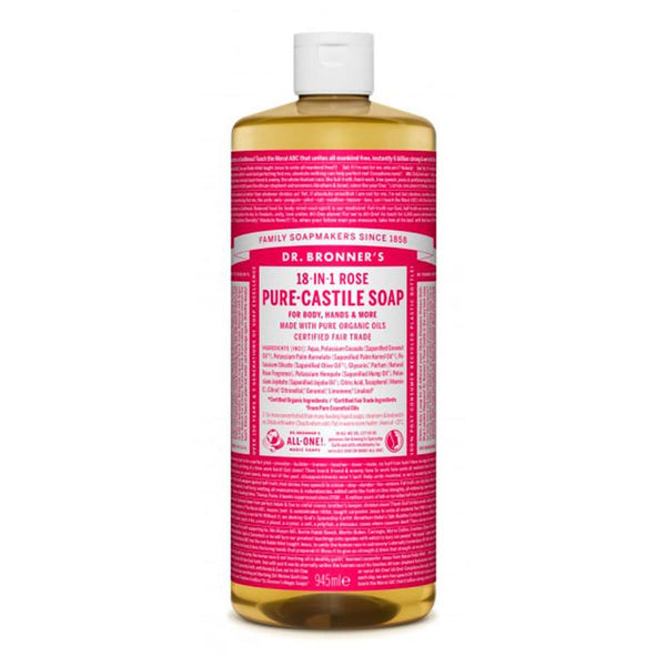 Liquid Soap Dr Bronner's 945 ml Roses-0