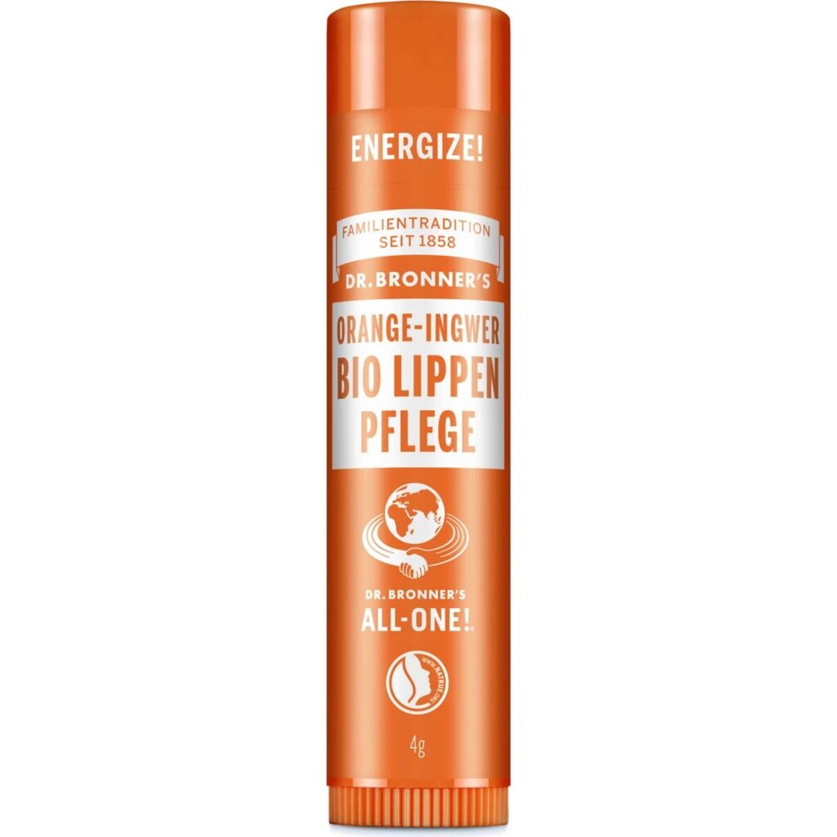 Lip Balm Dr Bronner's Orange Ingwer 4 g-0