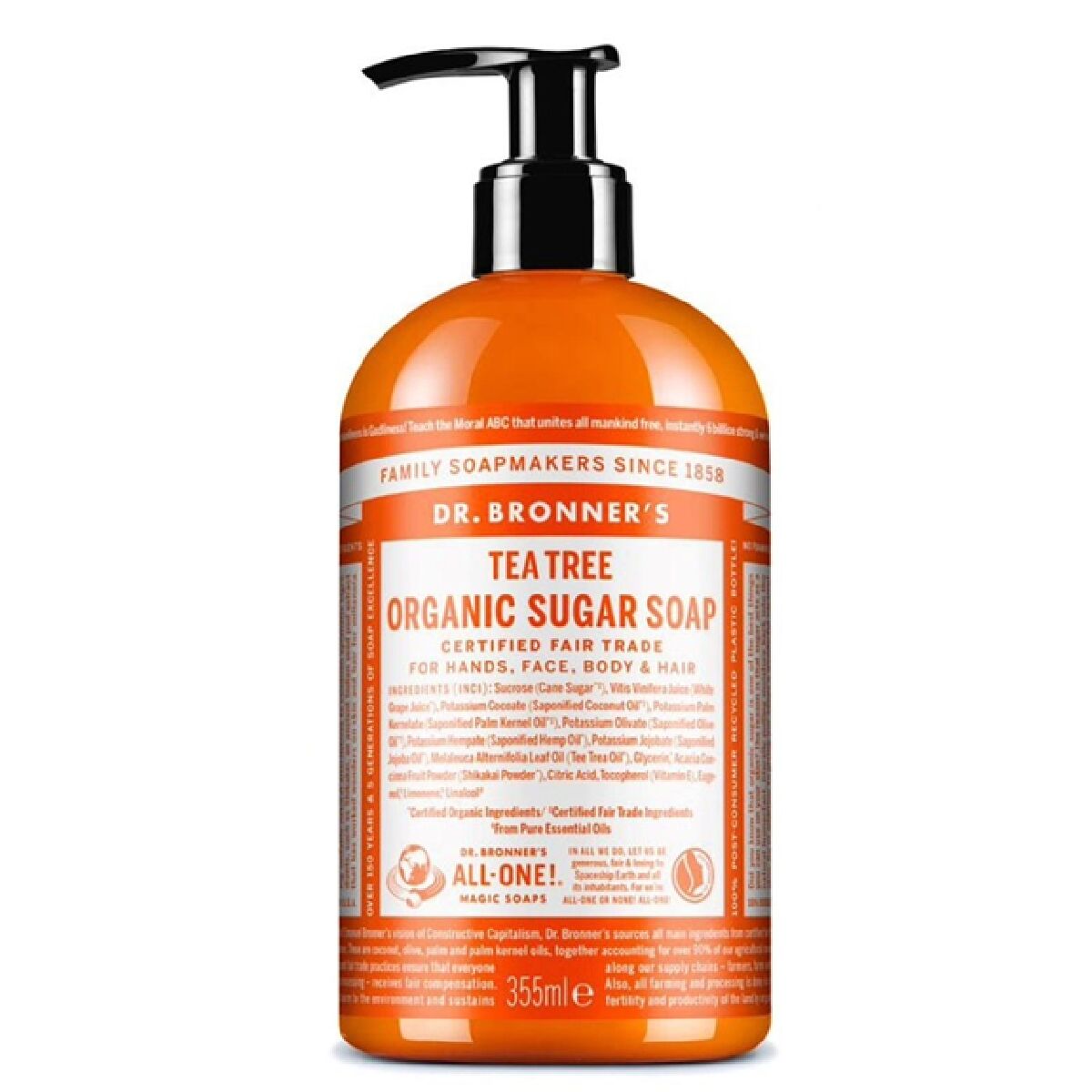 Hand Soap Dr Bronner's Tea Tree 355 ml-0
