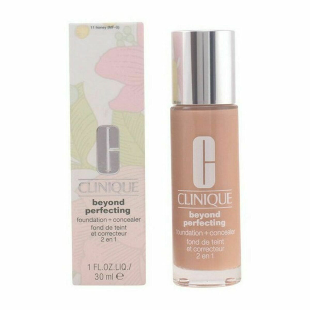 Liquid Make Up Base Clinique Beyond Perfecting Facial Corrector Nº 21 Cream caramel 30 ml-6