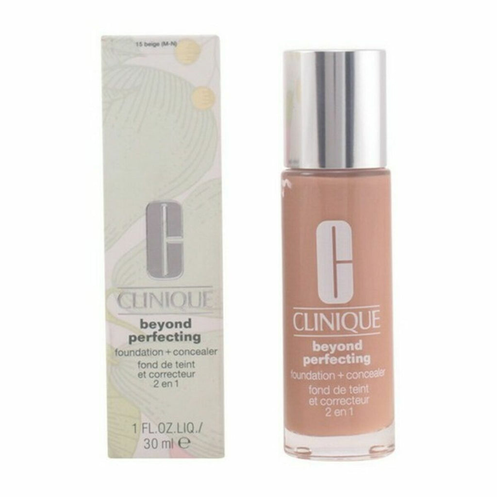 Liquid Make Up Base Clinique Beyond Perfecting Facial Corrector Nº 21 Cream caramel 30 ml-4