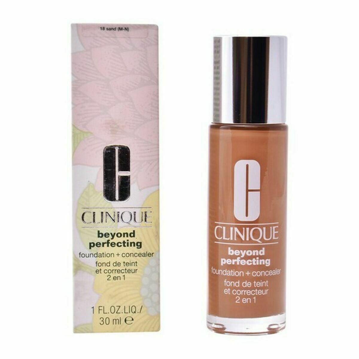 Liquid Make Up Base Clinique Beyond Perfecting Facial Corrector Nº 18 Sand 30 ml-0