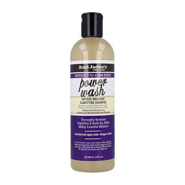 Shampoo Aunt Jackie's Curls & Coils Grapeseed Power Wash (355 ml) - Cosmova