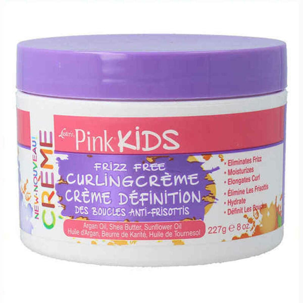 Hair Lotion Luster Pink Kids Frizz Free Curling Creme Curly Hair (227 g) - Cosmova