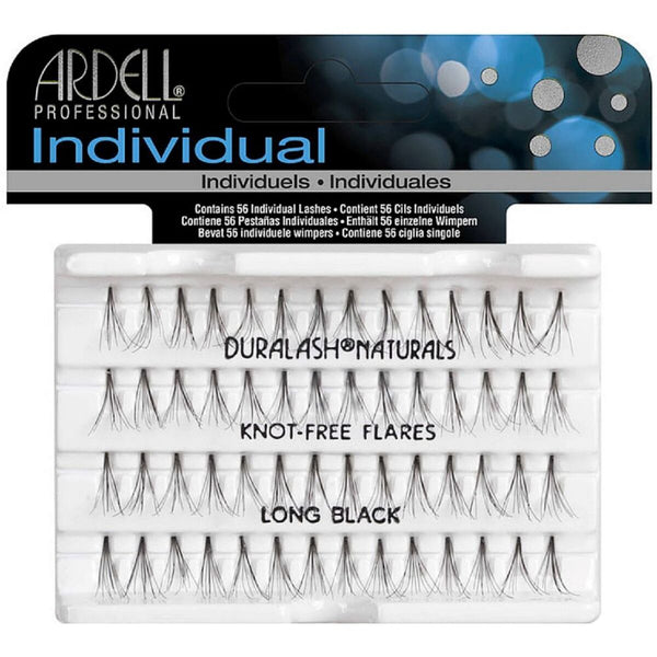 Set of false eyelashes Ardell Duralash Long Black Individual eyelashes 56 Units - Cosmova