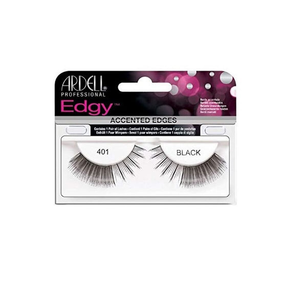Set of false eyelashes Ardell Edgy Nº 401 - Cosmova