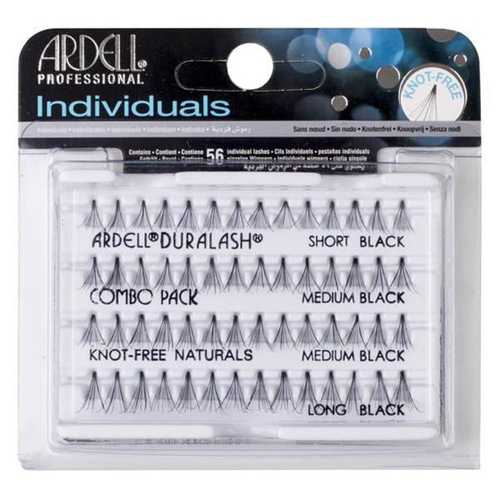 Set of false eyelashes Ardell Duralash Combo Individual eyelashes 56 Units - Cosmova