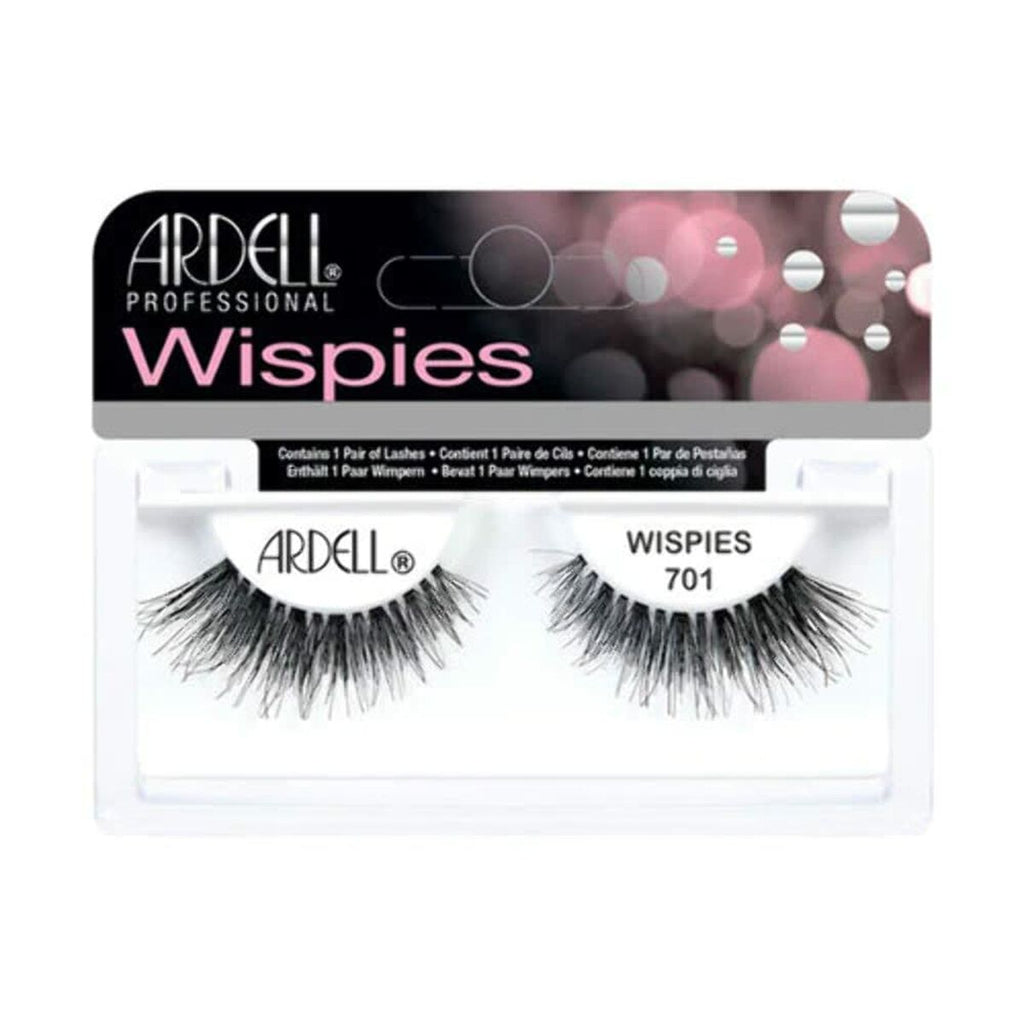 False Eyelashes Ardell Wispies 701 Black-0