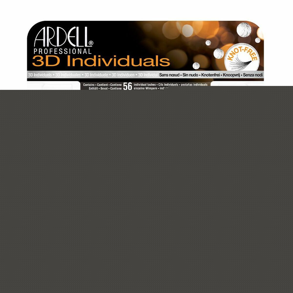False Eyelashes Ardell 3D Long Black-0