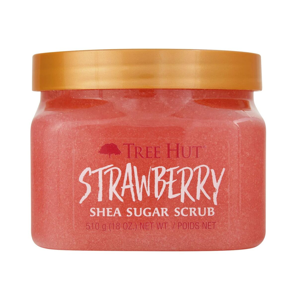 Body Exfoliator Tree Hut   Strawberry Sugar 510 g-0
