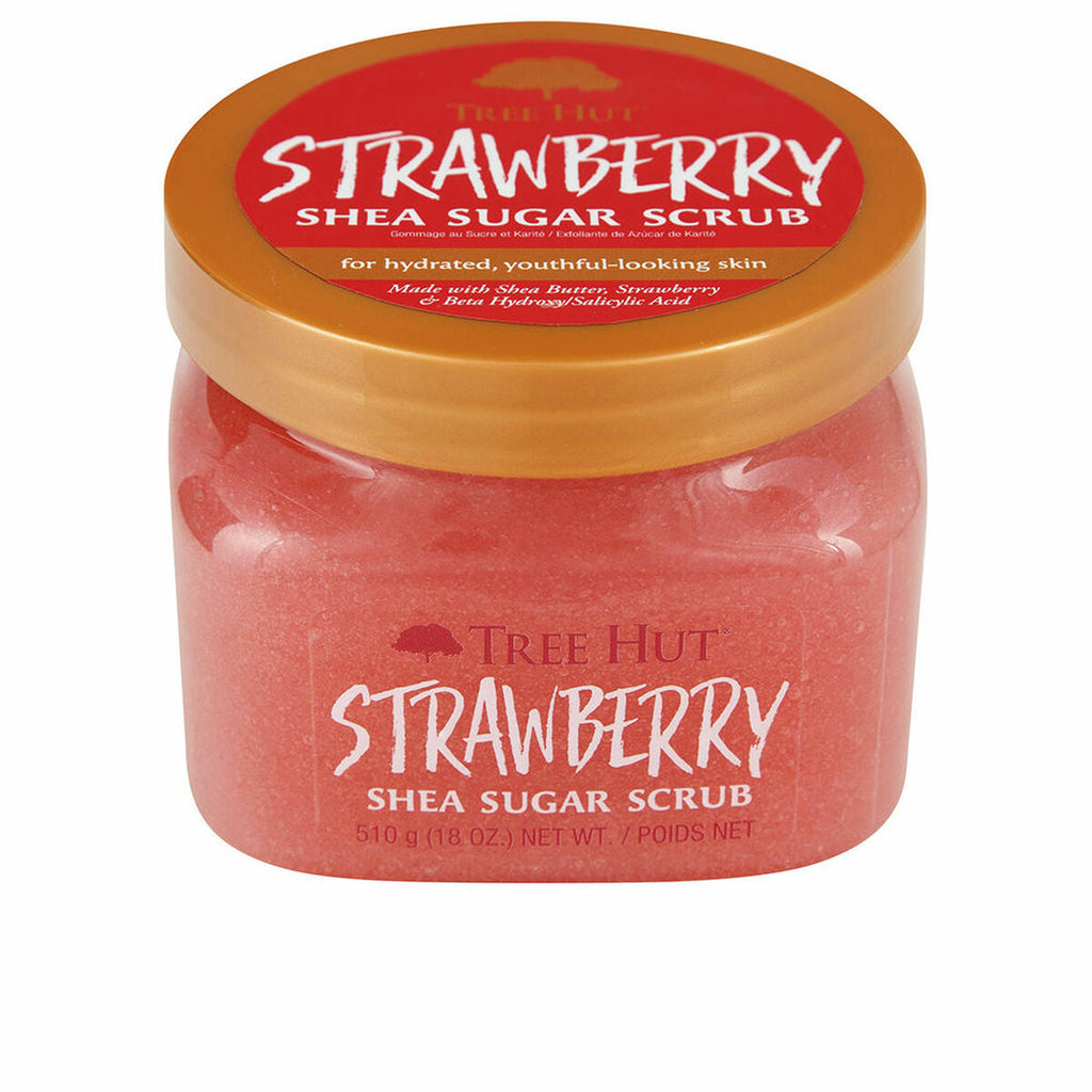 Body Exfoliator Tree Hut   Strawberry Sugar 510 g-1