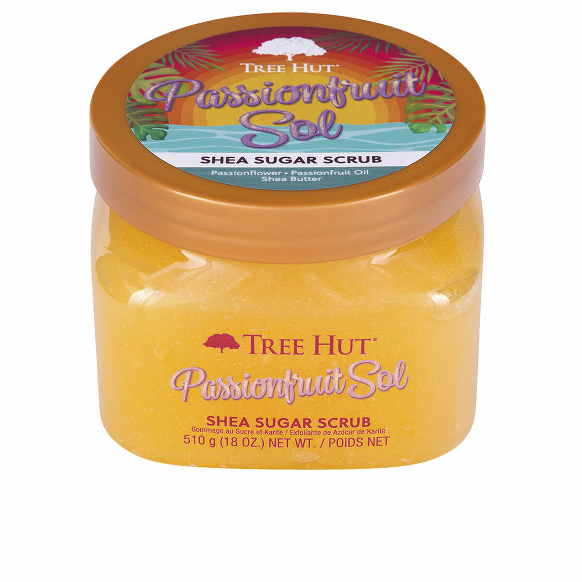 Body Exfoliator Tree Hut Passionfruit Sol 510 g-0