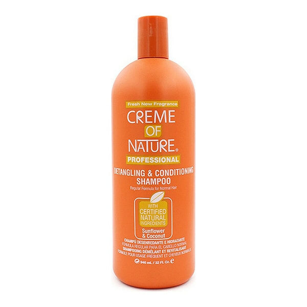 Shampoo and Conditioner Creme Of Nature Sunflower 946 ml - Cosmova
