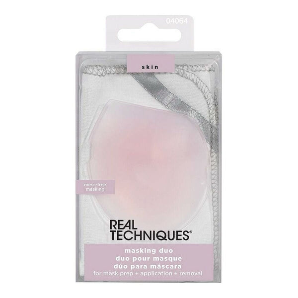 Unisex Cosmetic Set Masking Duo Real Techniques Masking Duo Exfoliant 2 Pieces (2 pcs) - Cosmova