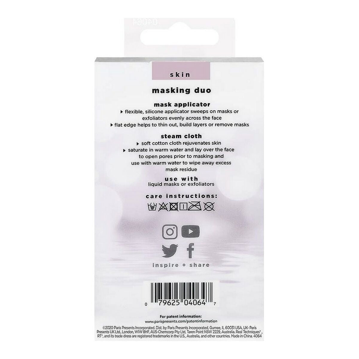 Unisex Cosmetic Set Masking Duo Real Techniques Masking Duo Exfoliant 2 Pieces (2 pcs)-2