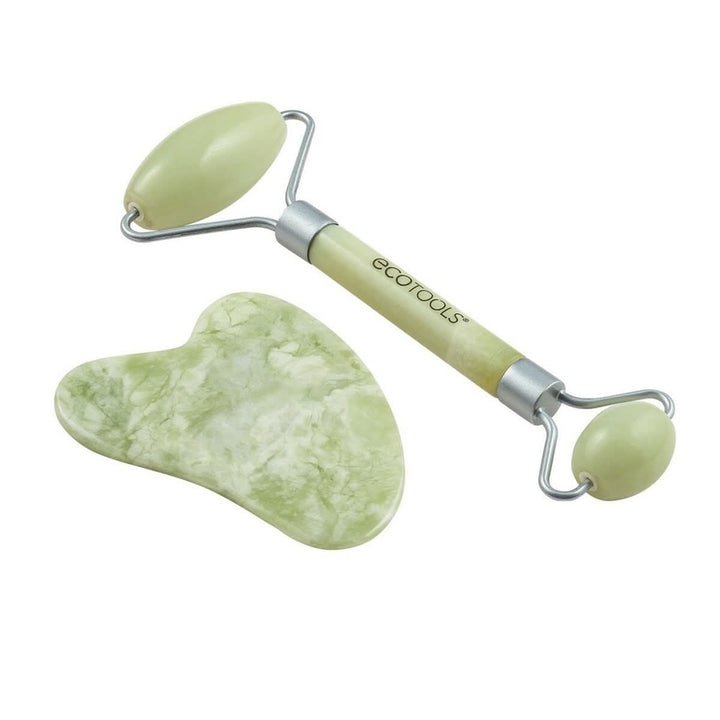 Anti-Ageing Treatment for Face and Neck Ecotools Jade Jade Set 2 Pieces-5