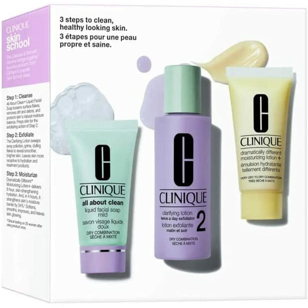 Women's Cosmetics Set Clinique Skin School 3 Pieces - Cosmova