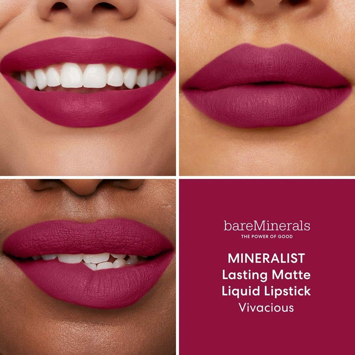 Liquid lipstick bareMinerals Mineralist Vivacious 4 ml - Cosmova