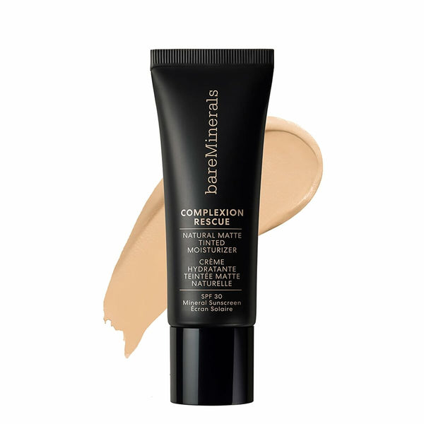 Hydrating Cream with Colour bareMinerals Complexion Rescue Vanilla Spf 30 35 ml-0